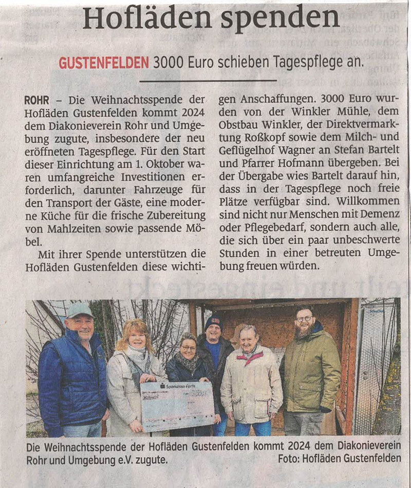 Spenden 2024